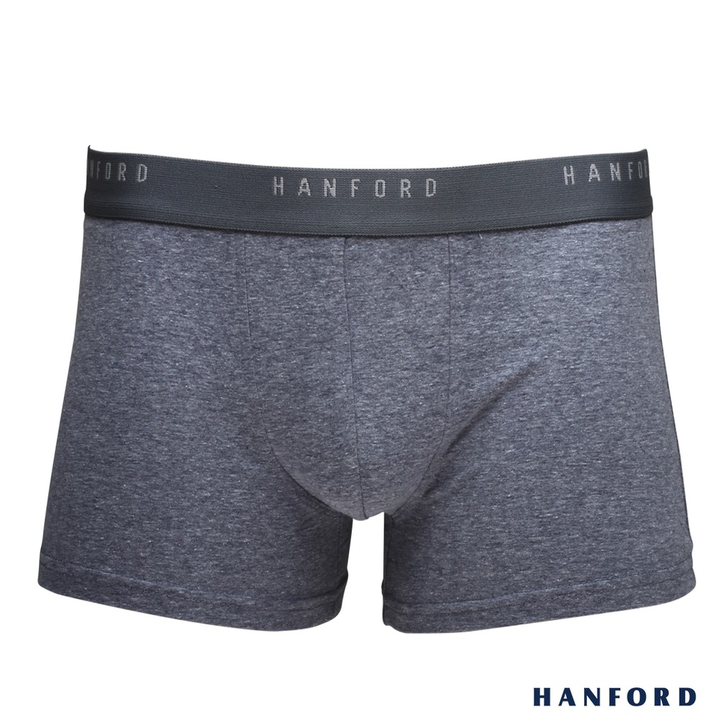 Hanford Mens Cotton Melange w/ Spandex Boxer Briefs Sawyer (Single