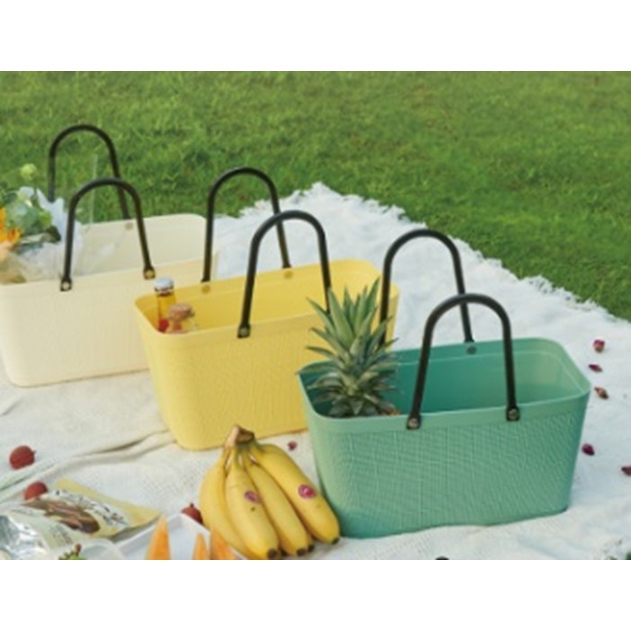 Woven Plastic Market Basket [MS] Shopee Philippines