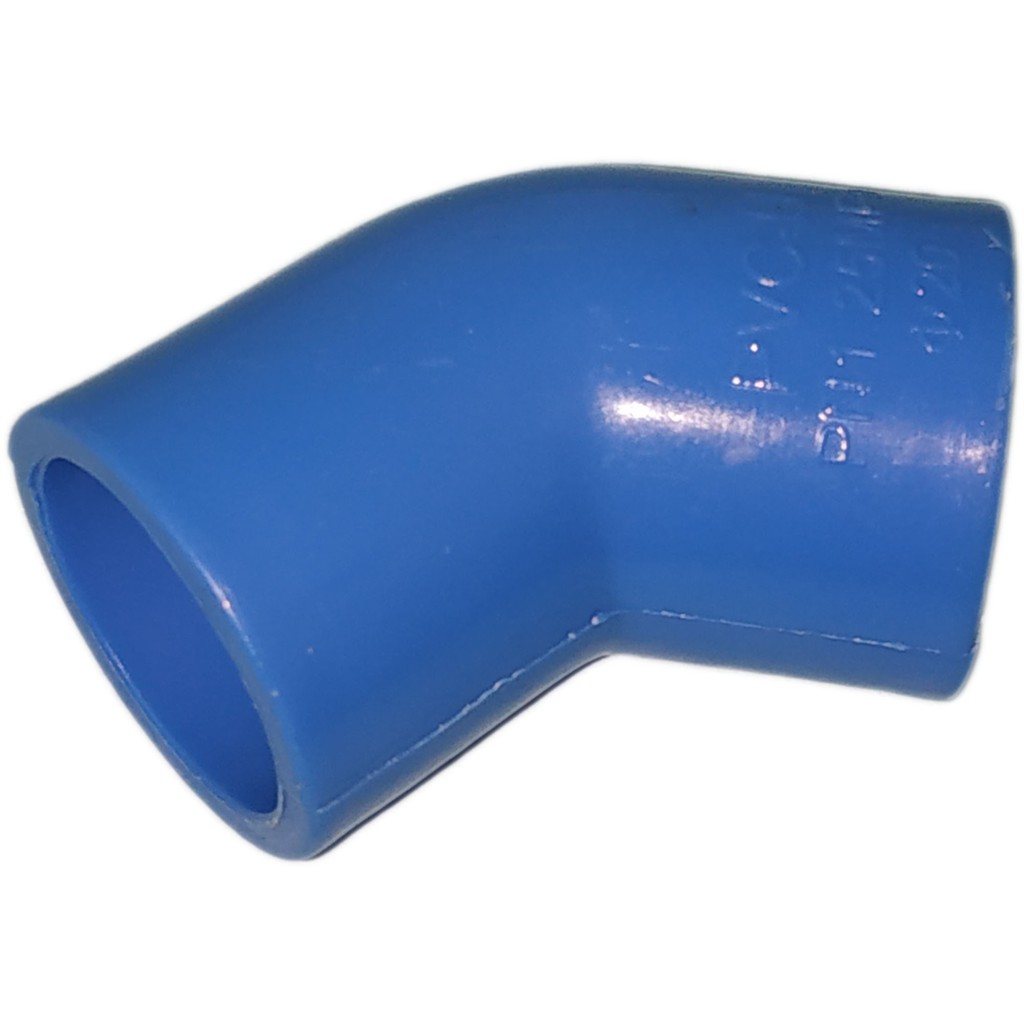 PVC ELBOW 1/2" X 45° blue for clean water Shopee Philippines