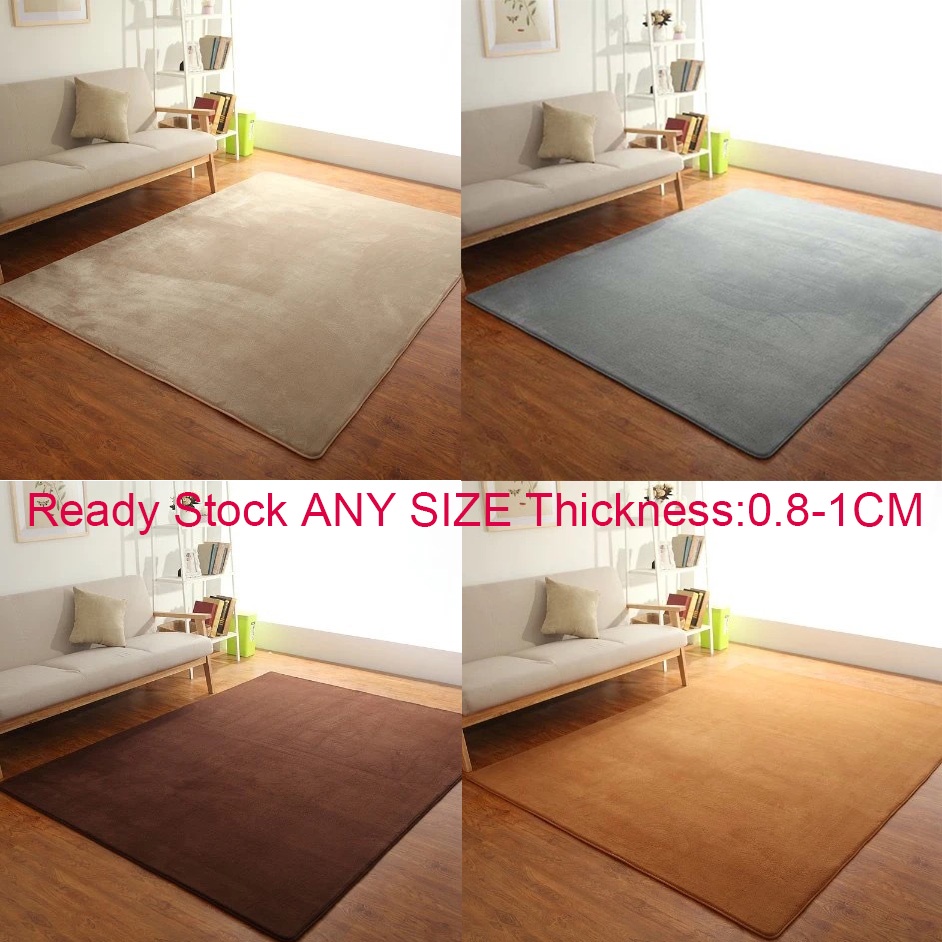 HOMEYOUNG All Size Coral Velvet Carpet Water Absorption Memory Foam