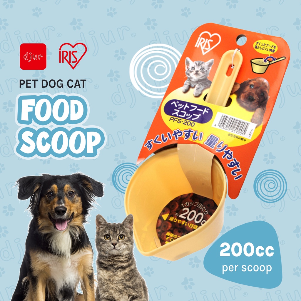 IRIS Pet Food Scoop 200cc Dog Cat Food Measuring Cup Shopee Philippines