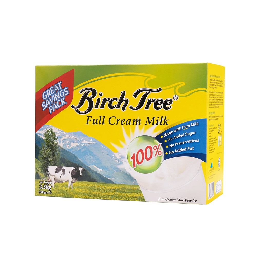 Birch Tree Full Cream Milk 2.5kg Shopee Philippines