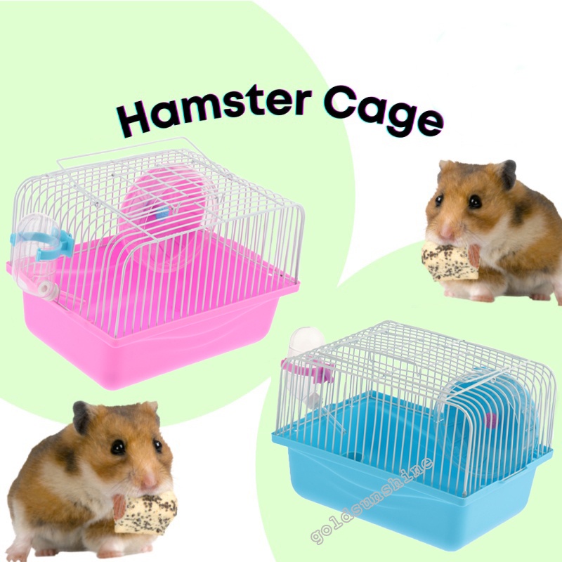 Hamster Cage House Hamster Cage with Accessories Carrier Case with