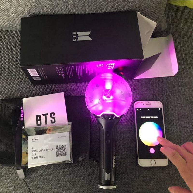 Bts bluetooth lightstick ver3 bangtan boys concert army bomb kpop light