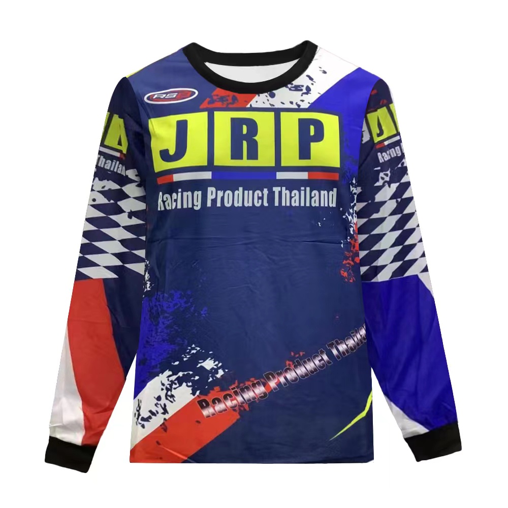 SRR Longsleeve motor jersey Men's Racing Bike Ride Motorcycle Tshirt