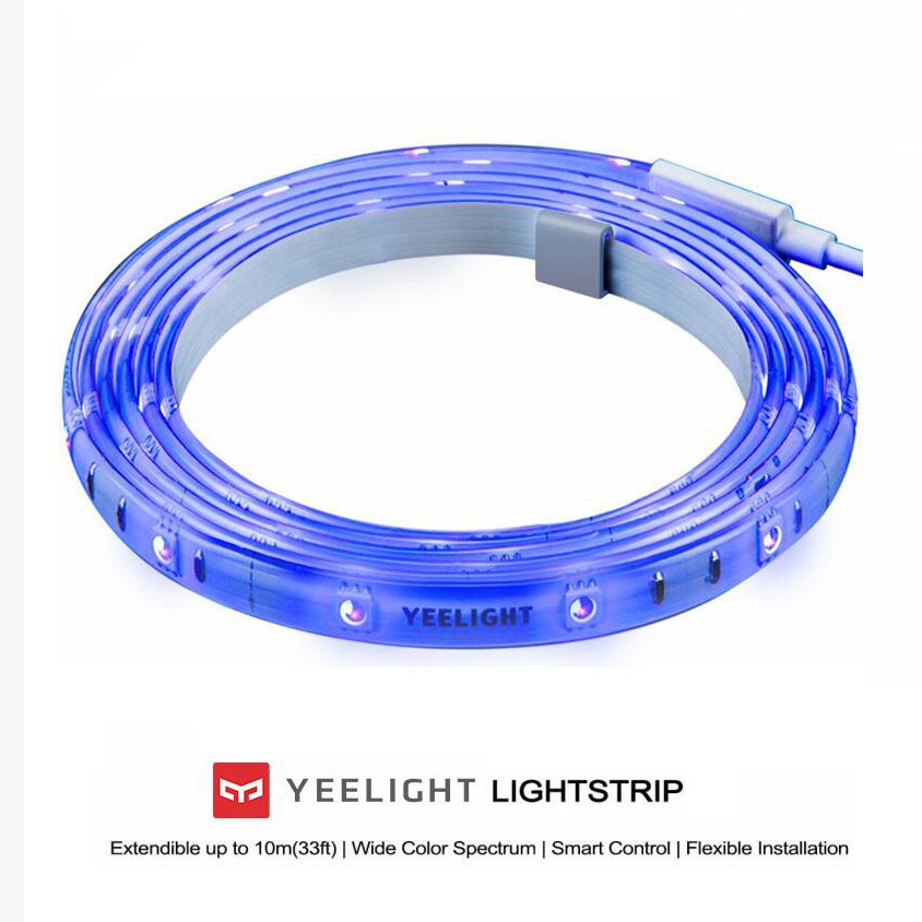 Xiaomi Yeelight Smart Light Strip RGB LED 2m Ambient Light Shopee