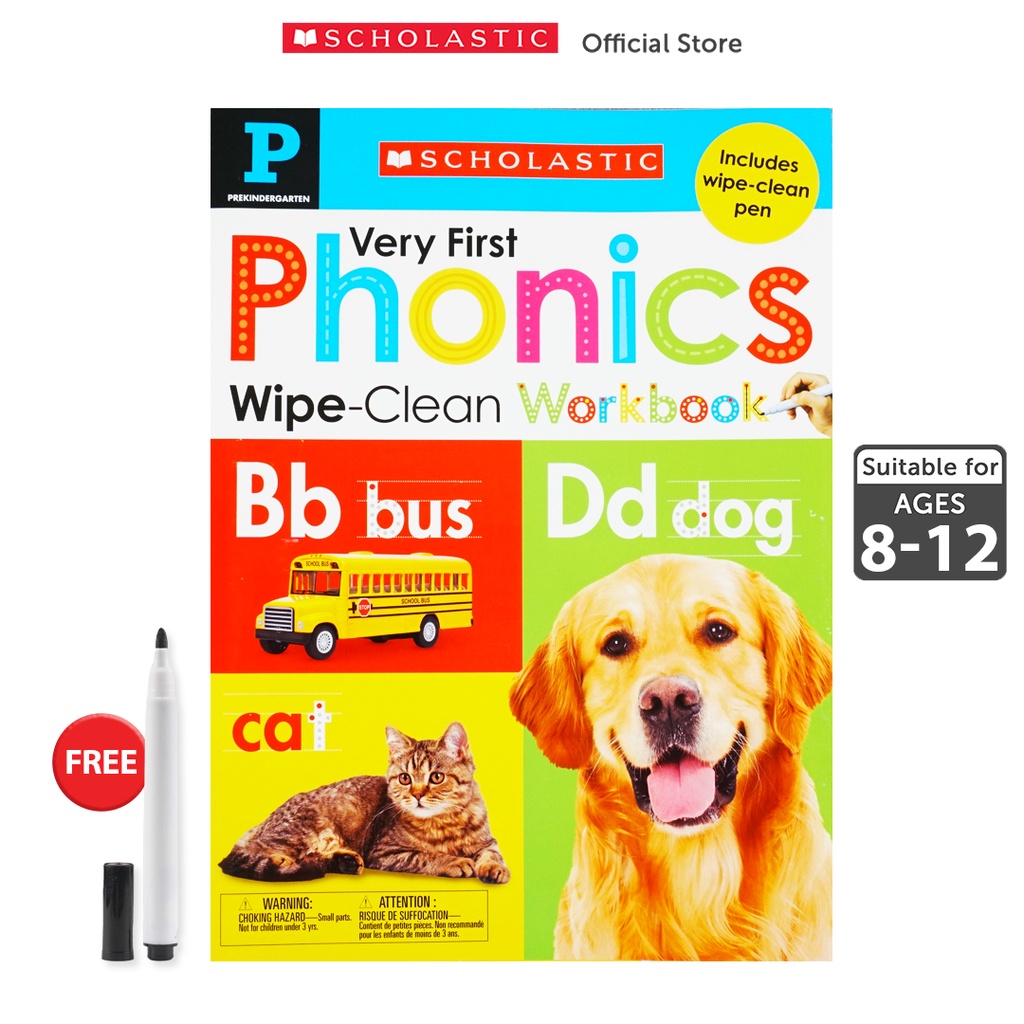 Scholastic Scholastic Early Learners Wipe Clean Wbk Very First