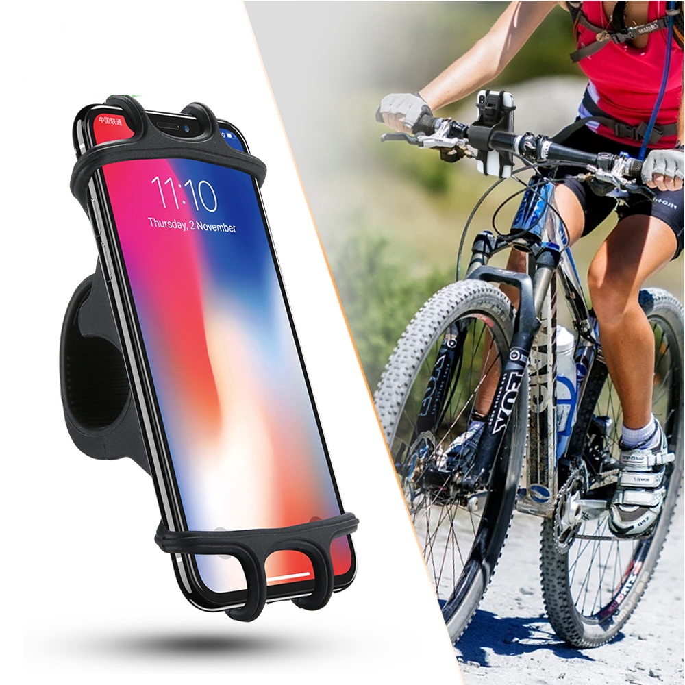 Universal Bicycle Mobile Phone Holder / Bike Clip Phone GPS Mount