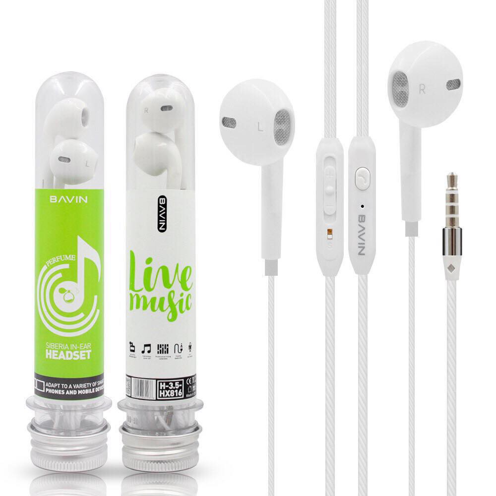 Original Bavin Universal Earphone Headset Shopee Philippines