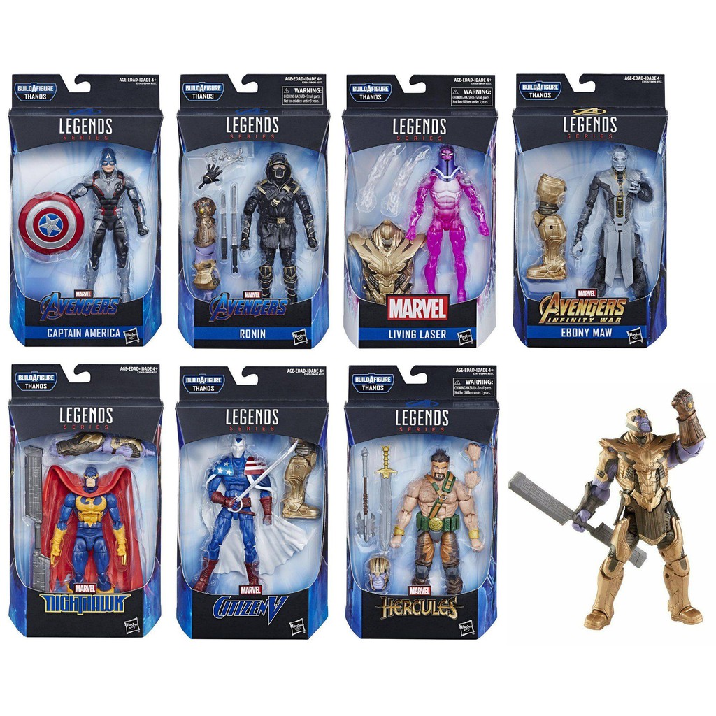 BAF Thanos Armor Avengers Marvel Legends 6Inch Action Figures (sold