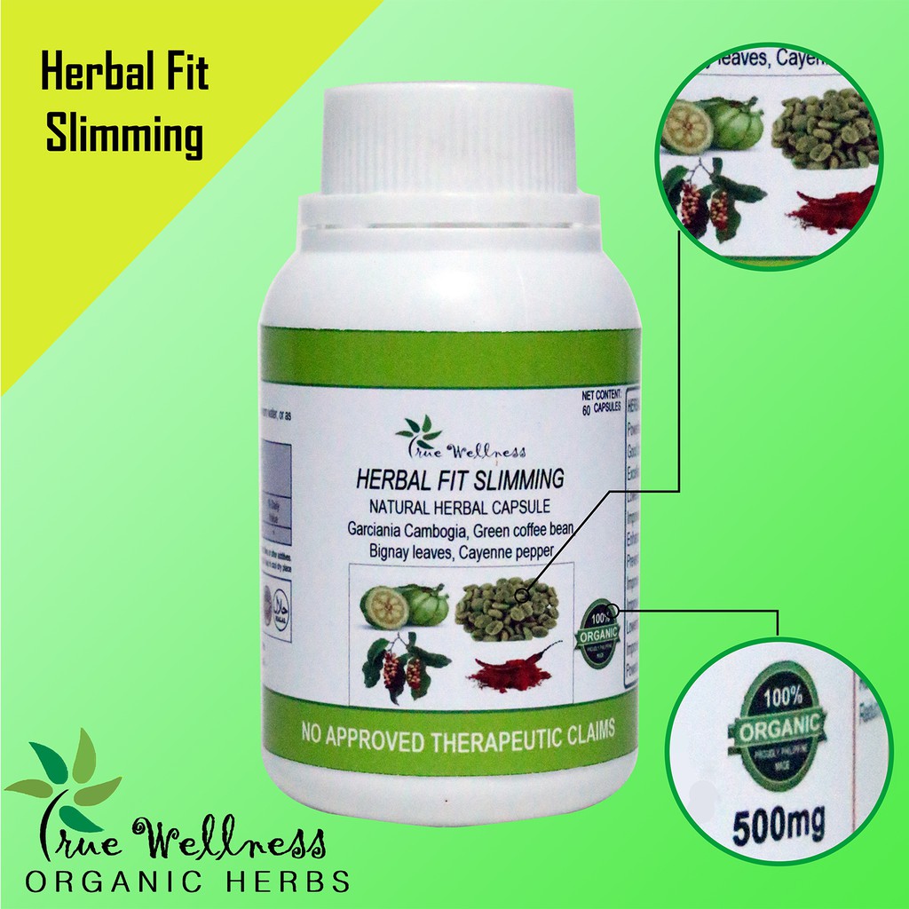 HERBAL FIT SLIMMING NATURAL HERBAL CAPSULE Shopee Philippines