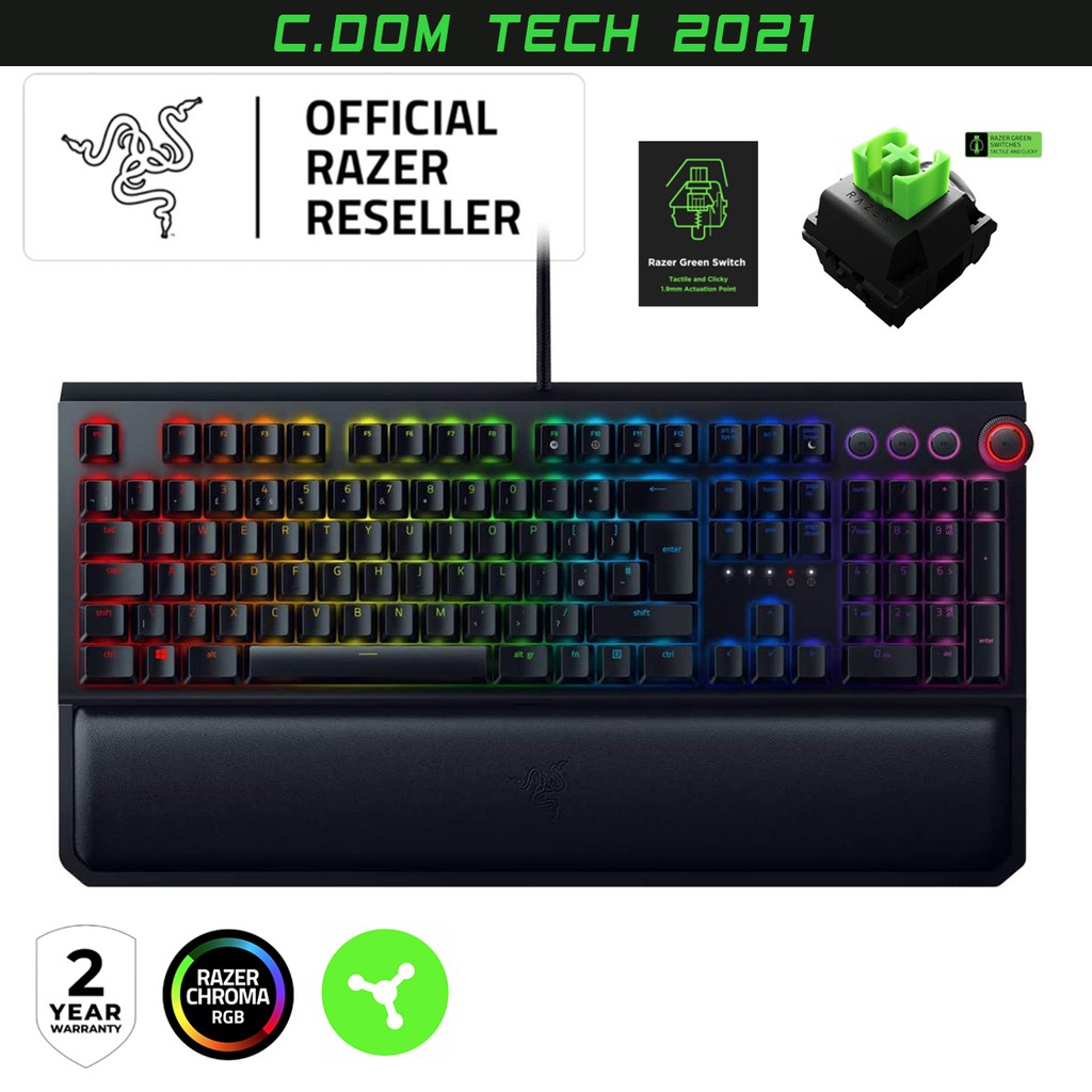 Razer BlackWidow Elite Mechanical Gaming Keyboard, 104key
