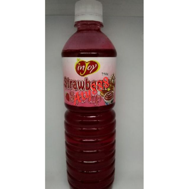 Injoy Strawberry Syrup Shopee Philippines