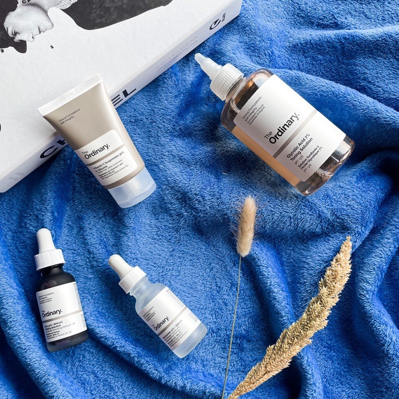 The Ordinary Niacinamide, Glycolic Acid 7 Toning Solution & Vitamin C