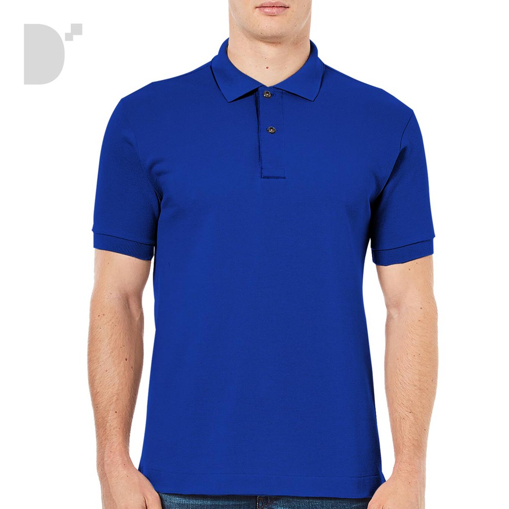 Lifeline Polo Shirt (Royal Blue) Shopee Philippines