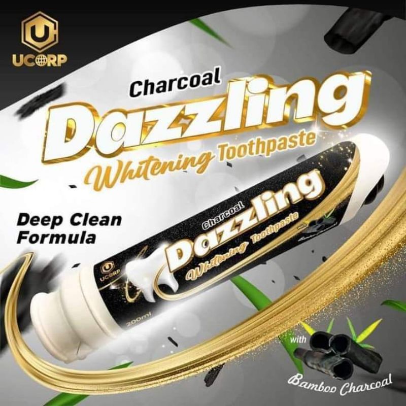 Charcoal DAZZLING WHITENING TOOTHPASTE Shopee Philippines