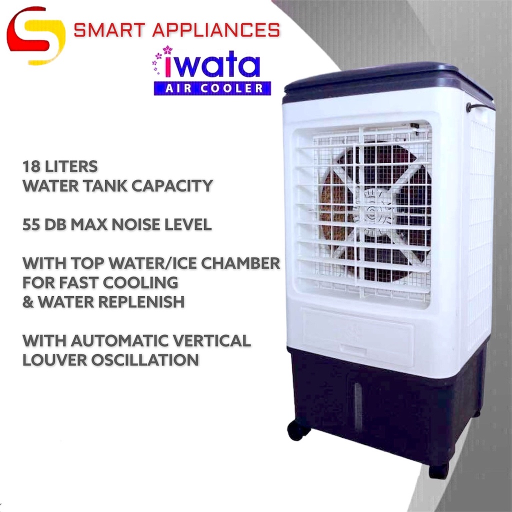 Iwata JETS10 Air Cooler 18 Liters (80 watts for up to 1520 sqm area