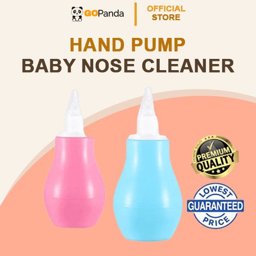 GoPanda Baby Nose Pump Cleaner Nasal Mucus Cleaning Hand Pump Shopee