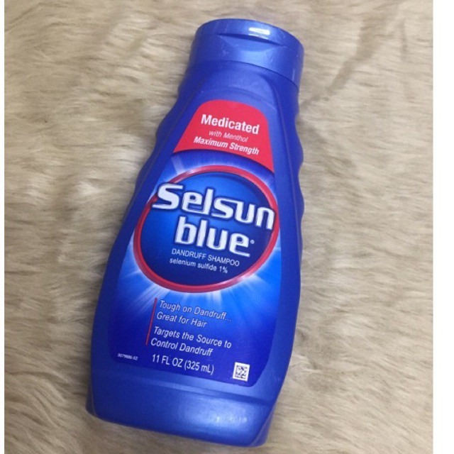 Selsun Blue Dandruff Shampoo 11oz/325ml Shopee Philippines
