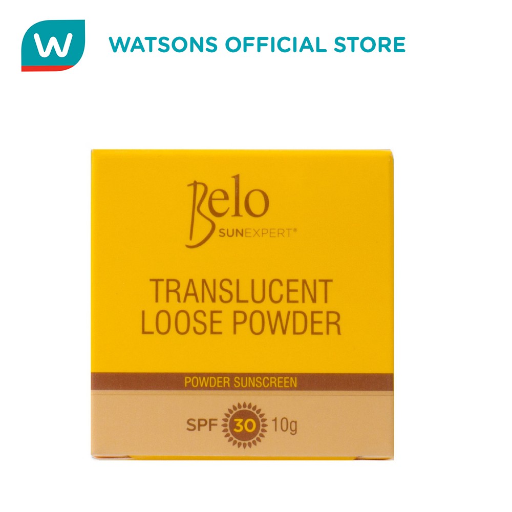 BELO Sun Expert Translucent Loose Powder Sunscreen SPF 30 10g Shopee