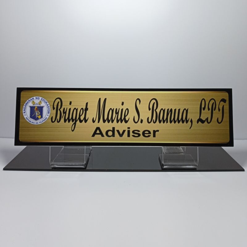 nameplate table name plate customized nameplate desk name plate office