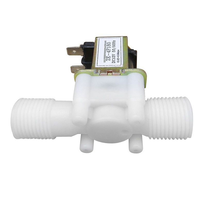 12V 1/2inch N/C Plastic Electric Solenoid Valve Water Air