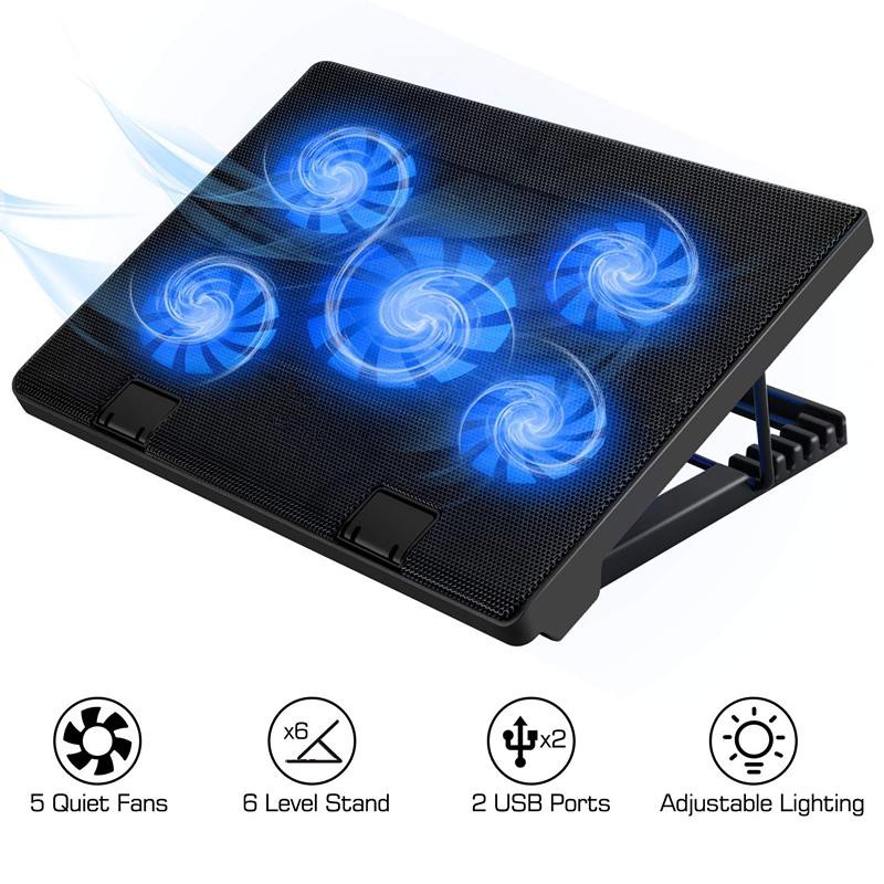 Laptop Cooling Pad is rated the best in 04/2024 BeeCost