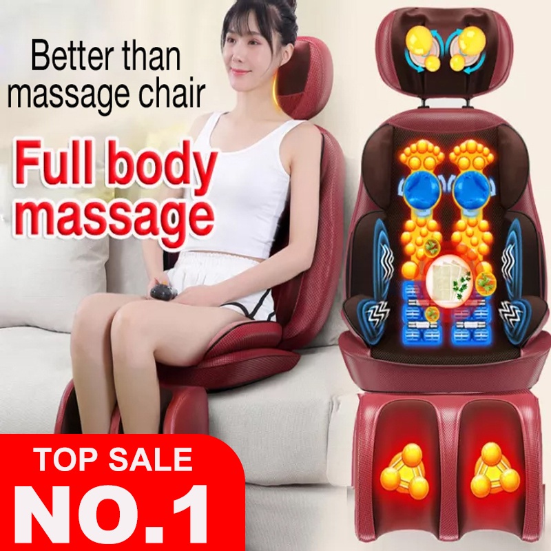 Shoulder Neck Massager mat Full Body Electric Massage Chair for back