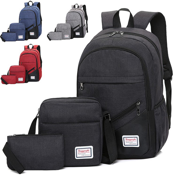 YoYo 8368 Canvas Korean Canvas 3in1 Backpack 3 in1 Backpack Shopee