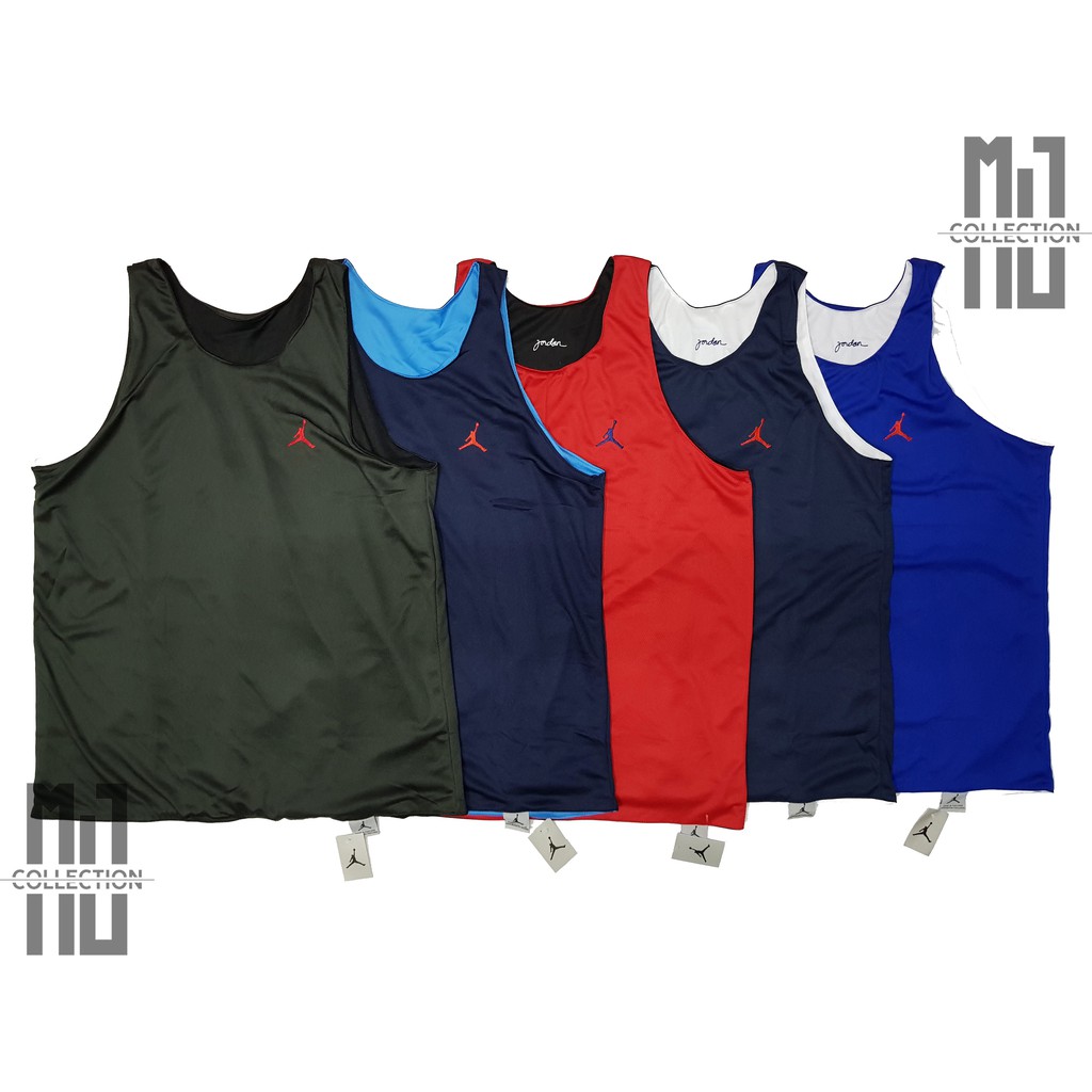 Jordan Reversible Basketball Jersey Tank Top Baliktaran Sando For Men