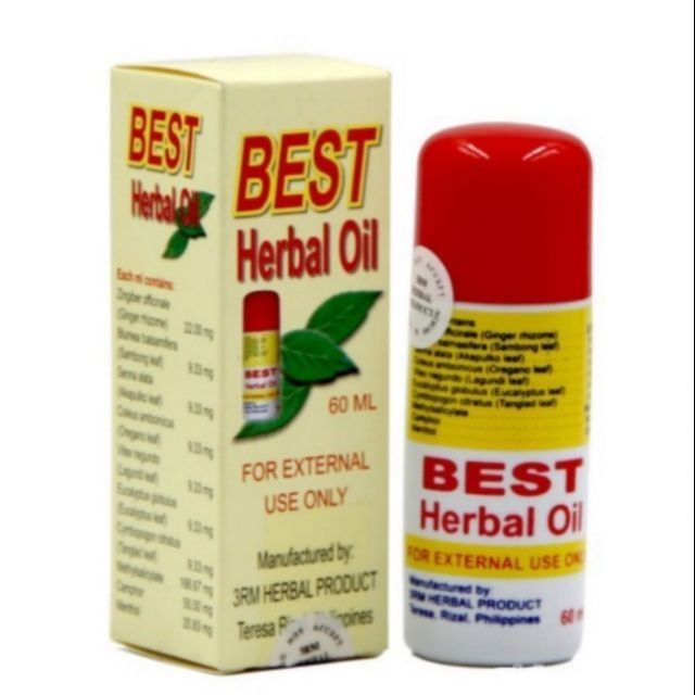 Best Herbal Oil 60ml Shopee Philippines