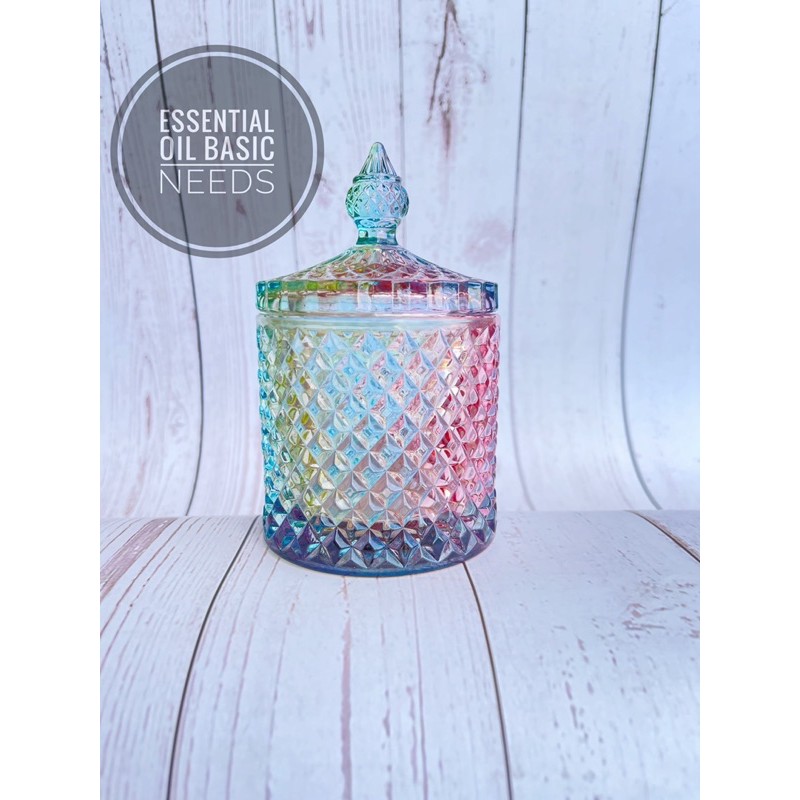 OMBRE CLEO Candle Vessel Candle Jar Luxury Glass Jar 250ml