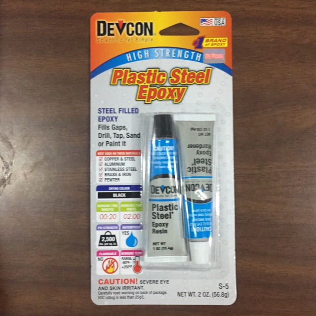 Devcon Plastic Steel Epoxy S5 (56.8 g) Shopee Philippines