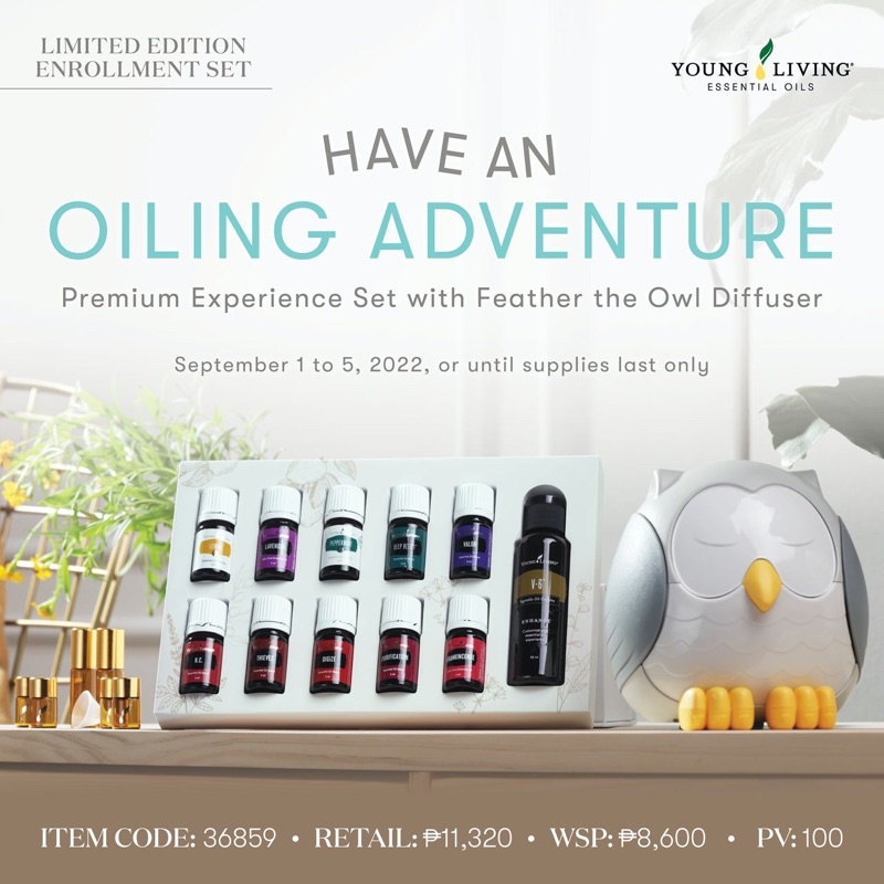 Young Living Premium Experience Set PES PSK with Diffuser Shopee