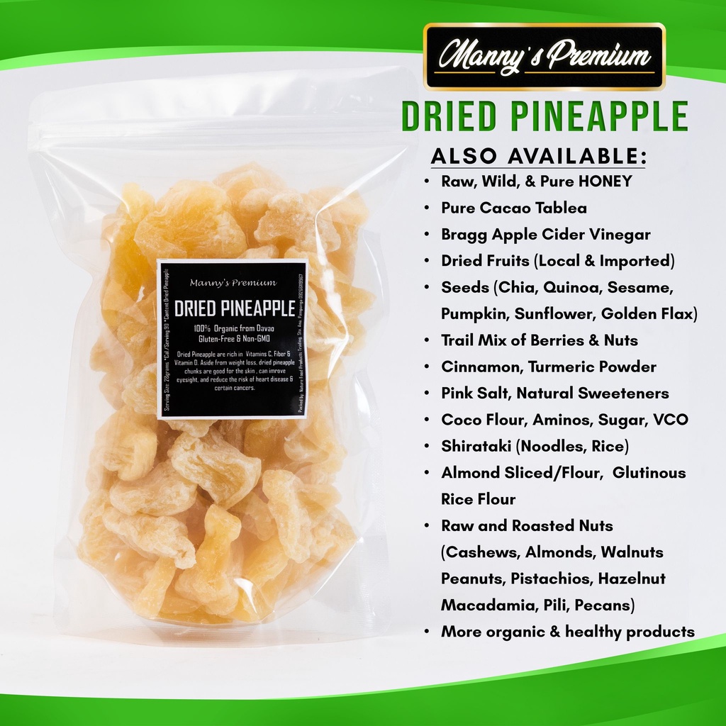 Dried Pineapple Chunks Shopee Philippines