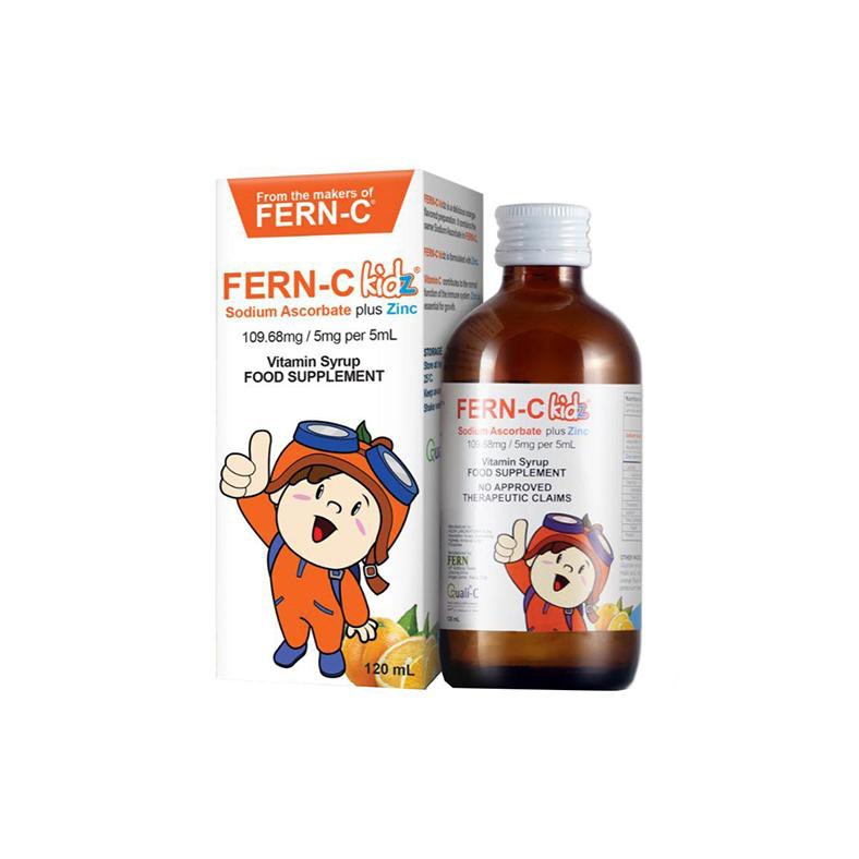 FernC Kidz Vitamin C + Zinc Syrup (120mL) Shopee Philippines