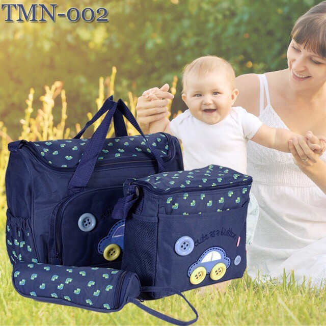 MK Baby Diaper Tote Handbag Set Mammy Bag At Baby Bags Shopee Philippines