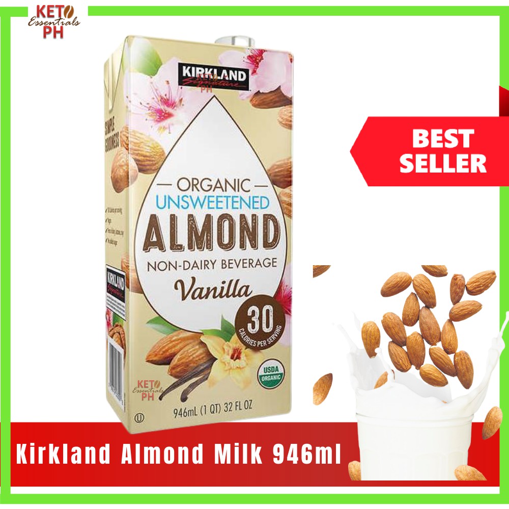 Kirkland Organic Almond Milk 946 ml (unsweetened) Shopee Philippines