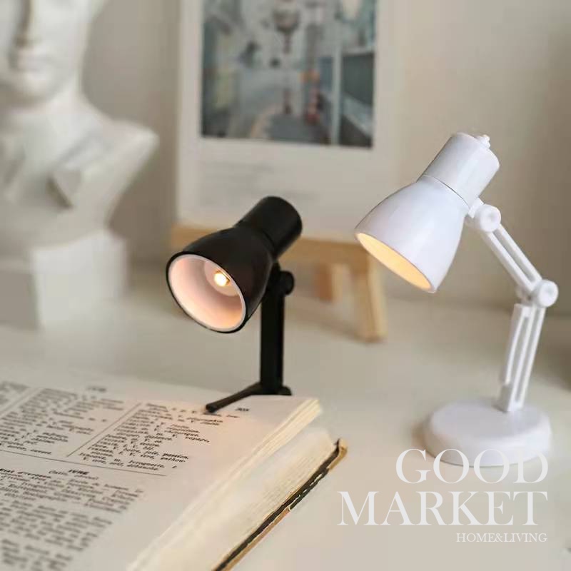 [ Goodmarket ] Cute Small Led Lights Desk Lamps Mini Bedside Table Lamp
