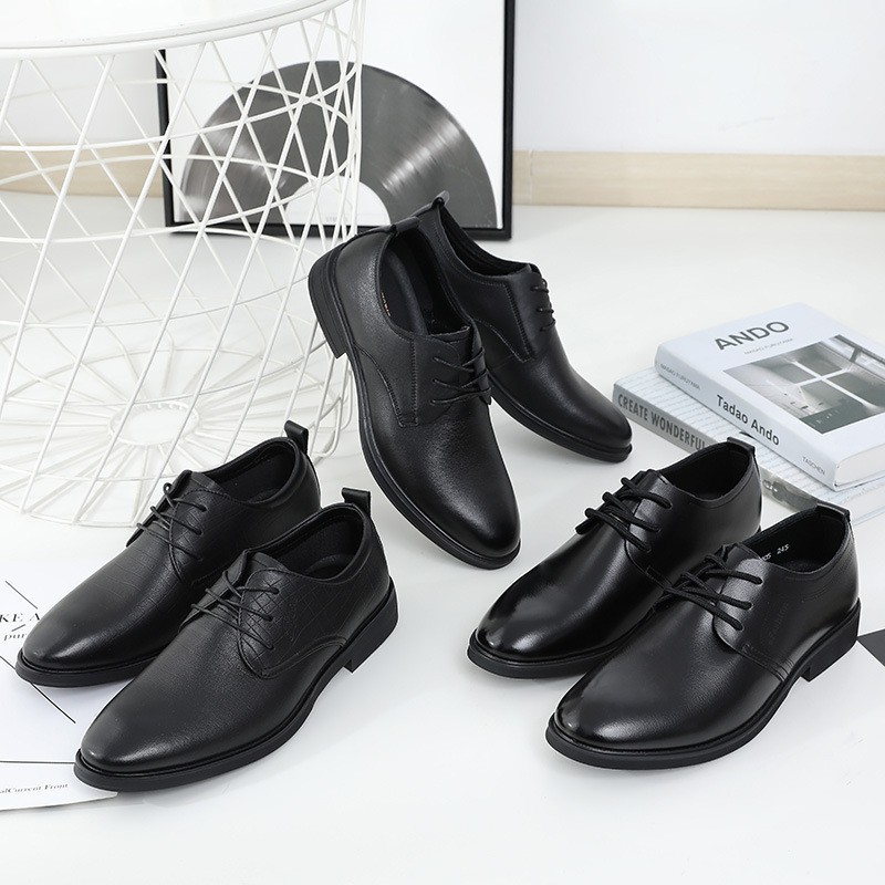 Black/School/Office/Formal/Leather Shoes for men Shopee Philippines