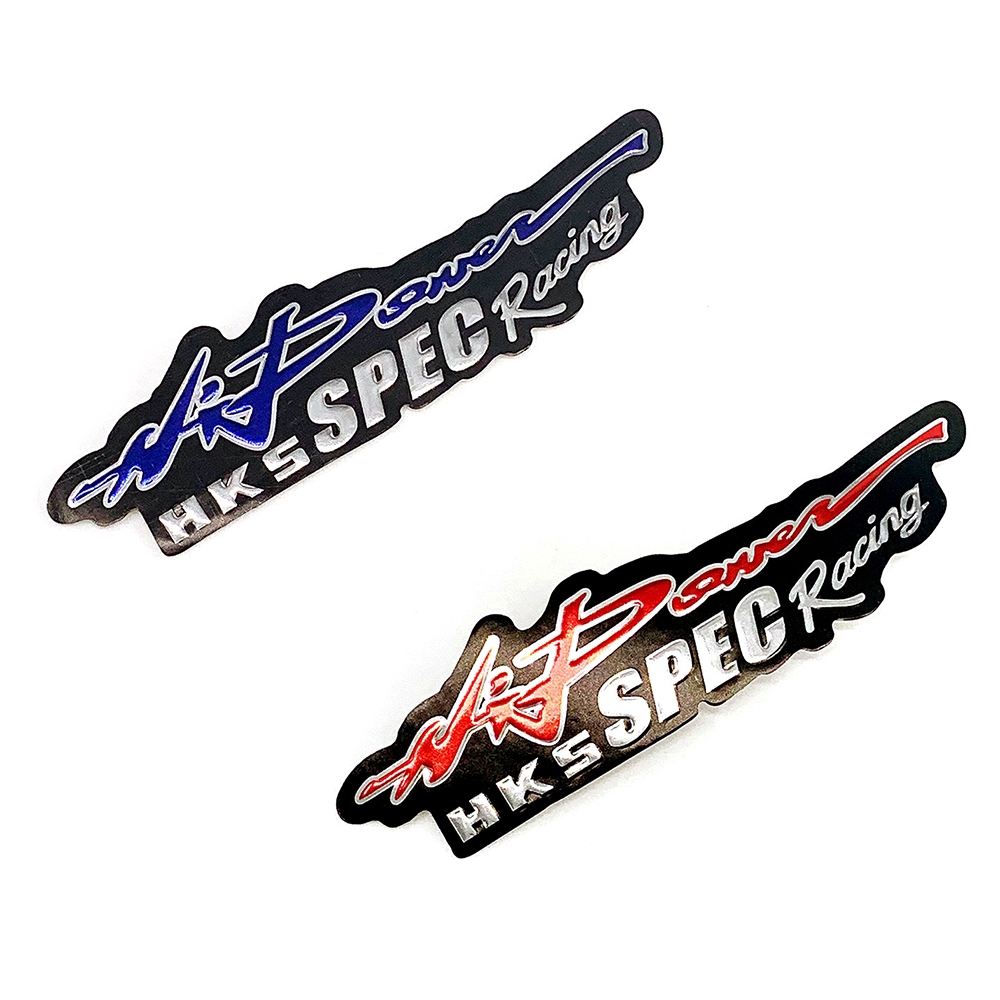 HIPOWER HKS SPEC Racing Motorcycle Sticker Car Decal Colorful