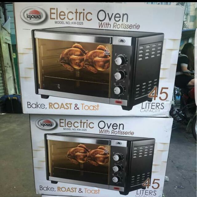 KYOWA KW3325/3315 Electric Oven with Rotisserie 45L Shopee Philippines