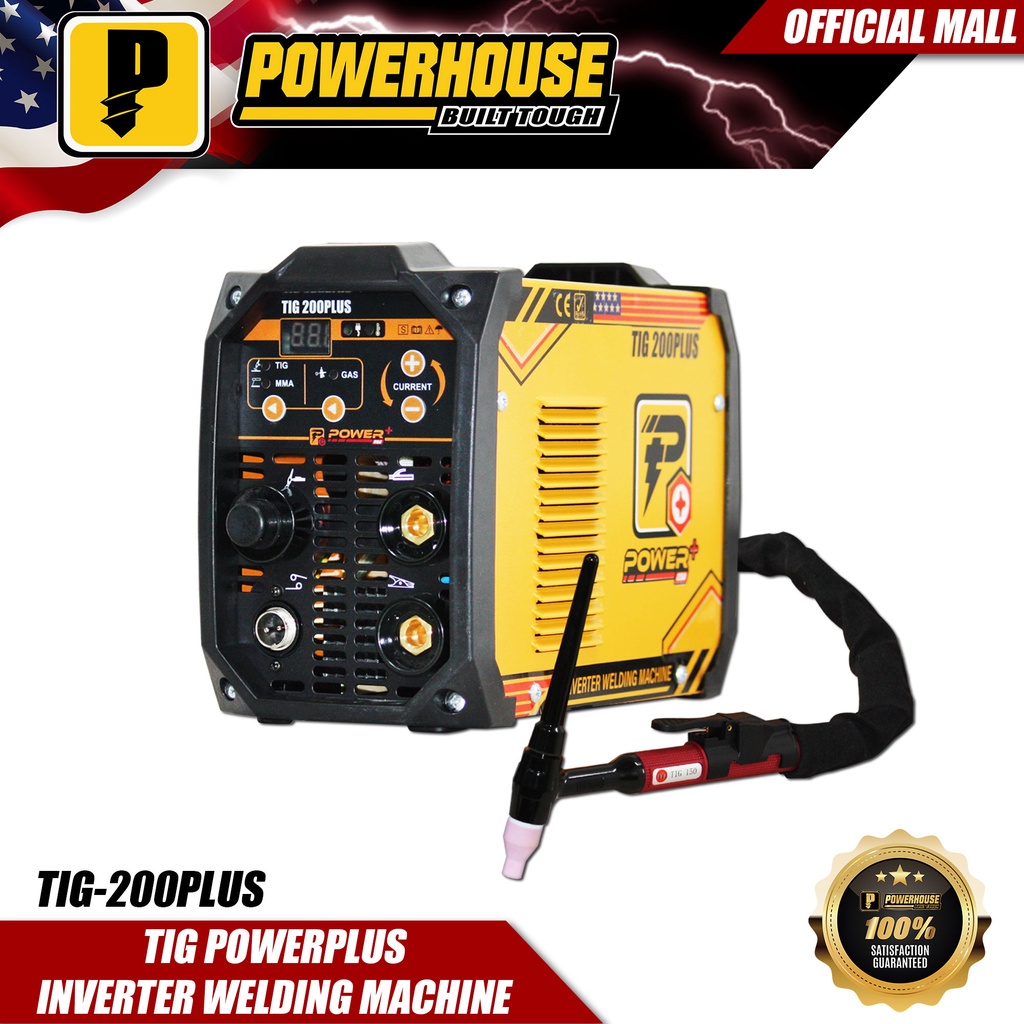 Powerhouse Powerplus TIG Inverter Welding Machine 200amp 200A Heavy