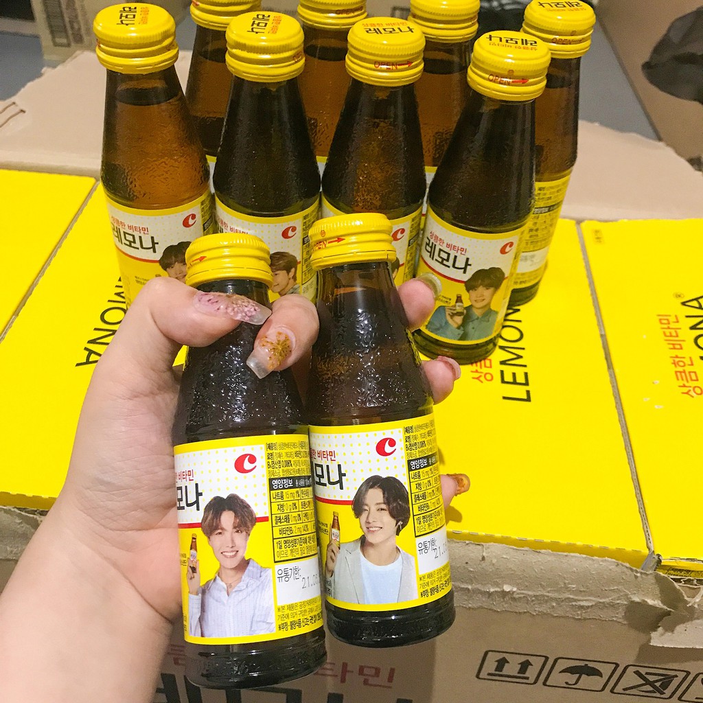 (ONHAND) BTS x Lemona Vitamin C Bottled Drink [100ml