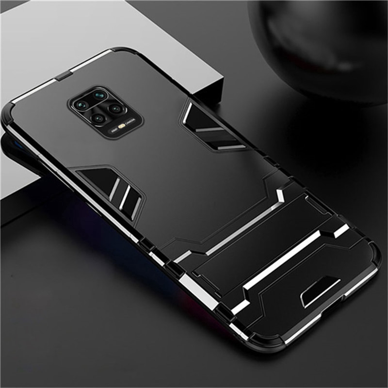 Xiaomi Redmi Note 9S Note 9 Pro Max Armor Case Robot Silicone Rubber