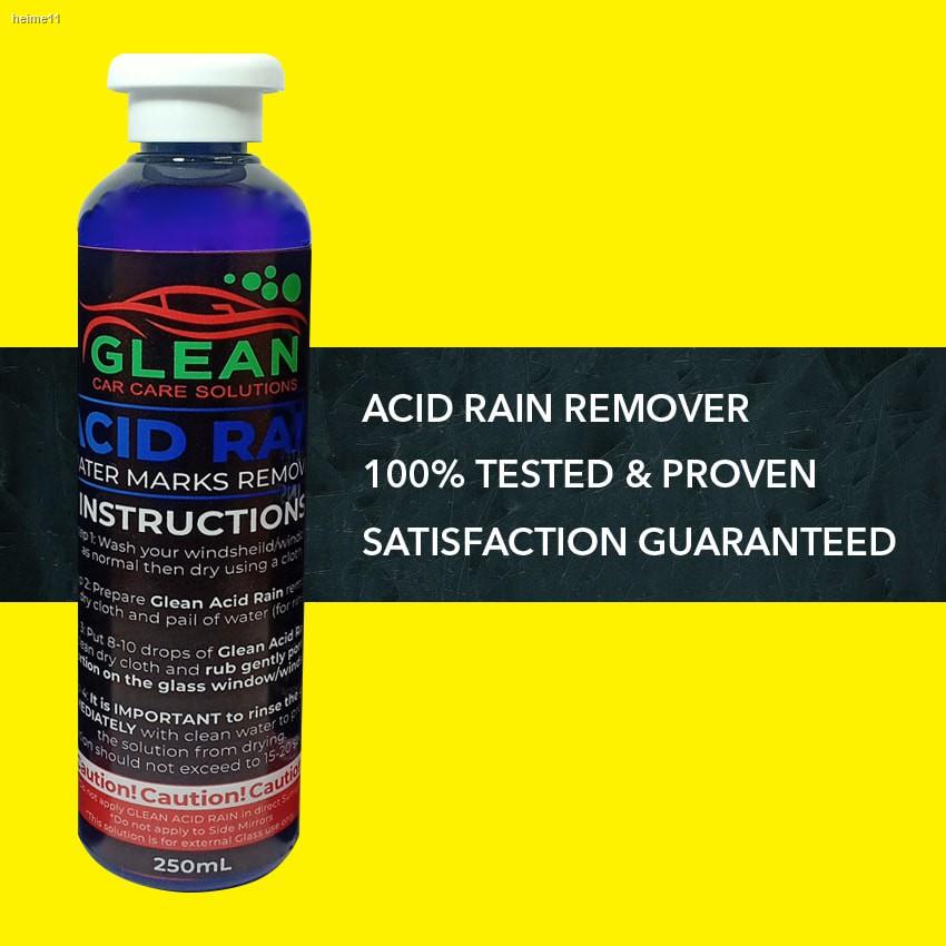 ORIGINAL Glean Acid Rain Remover Glass Watermark Protection w/ FREE
