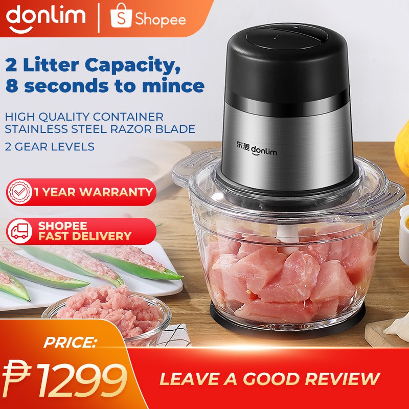 Donlim Stainless Steel 3 Dimensional Blade 300W Intensity Wear