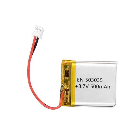 LiPo Pouch Battery 503035 (3.7V 500mAh) for small devices