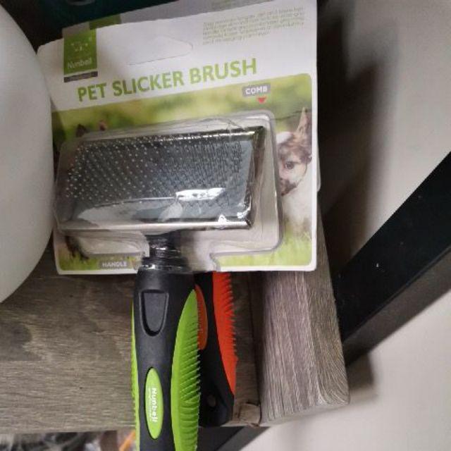 Nunbell Pet Slicker Brush With Coated Pin Tips For Dog Cat pk26 pk162