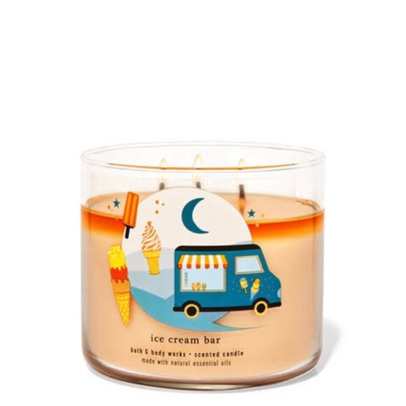 Bath & Body Works Ice Cream Bar 3wick candle Shopee Philippines